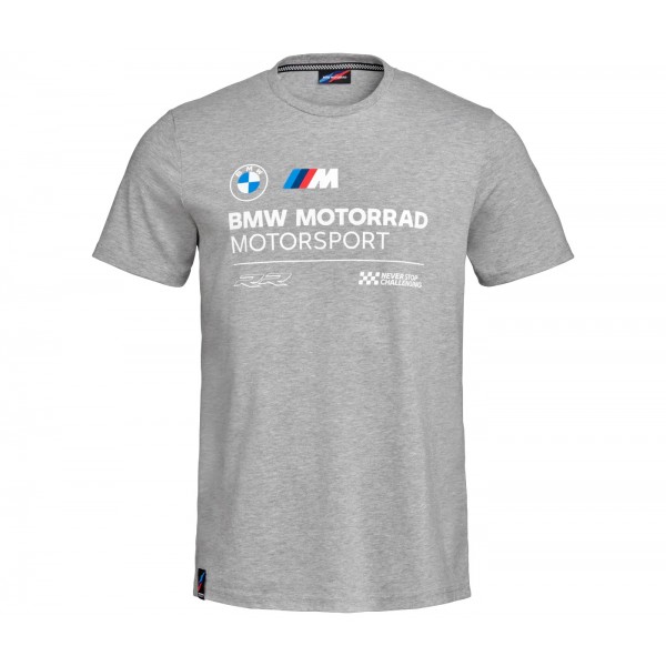 BMW Motorrad T-Shirt M Logo Motorsport Ανδρικό Γκρι ΕΝΔΥΣΗ BMW Motorrad T-Shirt M Logo Motorsport Ανδρικό Γκρι ΕΝΔΥΣΗ